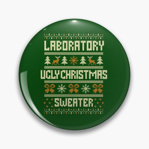Item preview, Laboratory Ugly Christmas Sweater | Laboratory Christmas | Science Ugly Christmas Sweater | DNA Christmas | PCR Christmas | Christmas In The Lab designed and sold by jadedscientist.
