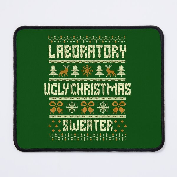 Item preview, Laboratory Ugly Christmas Sweater | Laboratory Christmas | Science Ugly Christmas Sweater | DNA Christmas | PCR Christmas | Christmas In The Lab designed and sold by jadedscientist.