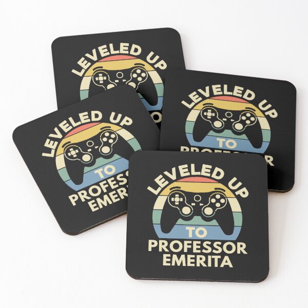 Item preview, Leveled Up To Professor Emerita | Retired Professor Gift | Professor Retirement Gift | Faculty Retirement | College Professor Retirement designed and sold by jadedscientist.