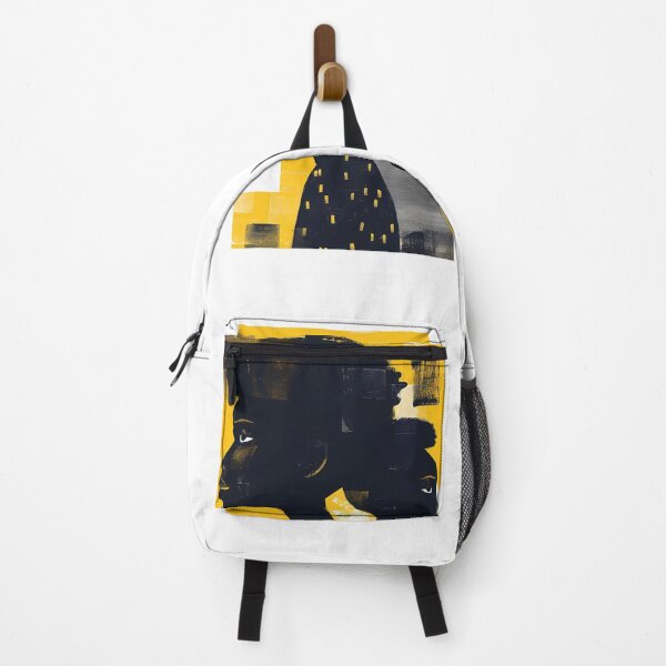 Item preview, Abstract Black Portrait Art – Modern Minimalist Design designed and sold by DesignArtist.ia.