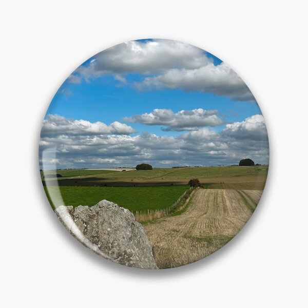 Item preview, Avebury landscape, with neolithic Sarsen stone designed and sold by Tizz07.