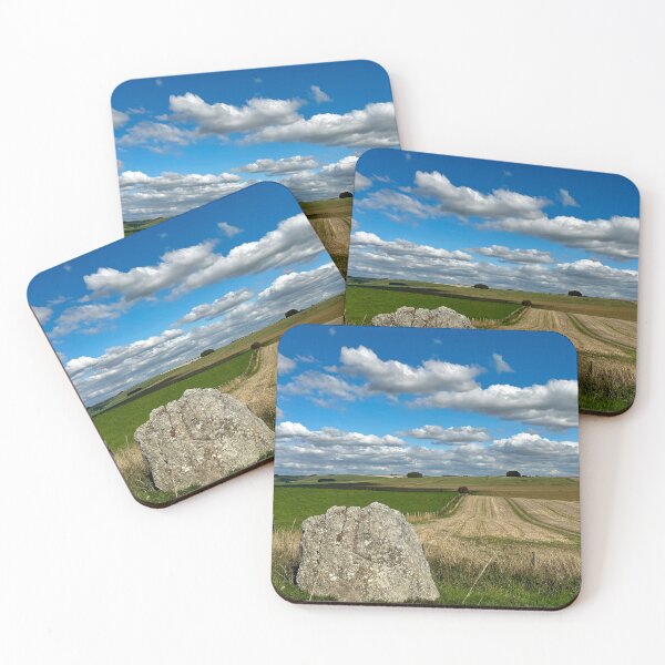 Item preview, Avebury landscape, with neolithic Sarsen stone designed and sold by Tizz07.