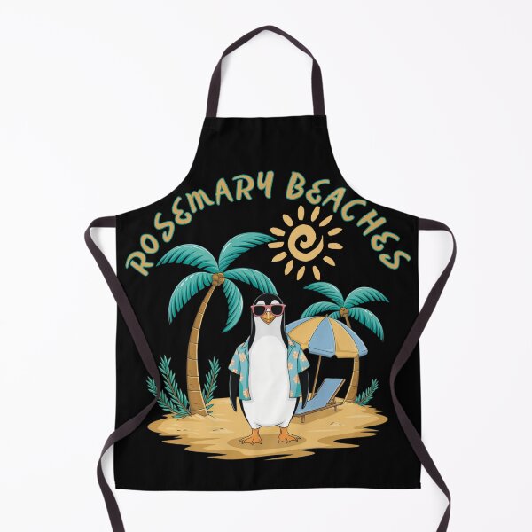 Item preview, Rosemary Beaches Antarctic Penguin in Tropical Paradise designed and sold by SkymarArt.