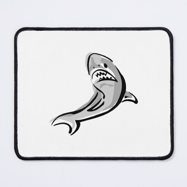 Item preview, Shark Line Art designed and sold by simplyrebeccann.