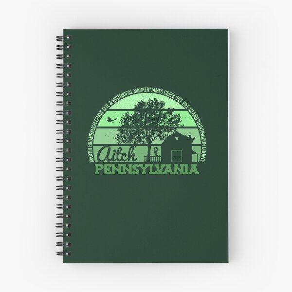 Artikelvorschau, Aitch Pennsylvania Sonnenuntergang Retro Vintage Lokales Stolz-Logo entworfen und verkauft von CRHPOD20.