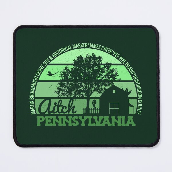 Item preview, Aitch Pennsylvania Sunset Retro Vintage Local Pride Logo designed and sold by CRHPOD20.