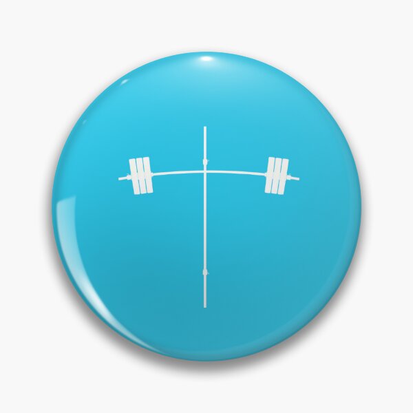 Item preview, Barbell Cross designed and sold by RiseSetOnline.