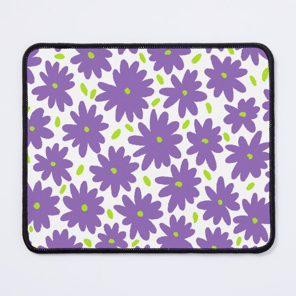Item preview, Purple Ditsy Hand Drawn Flowers Pattern designed and sold by Farissa Designs.