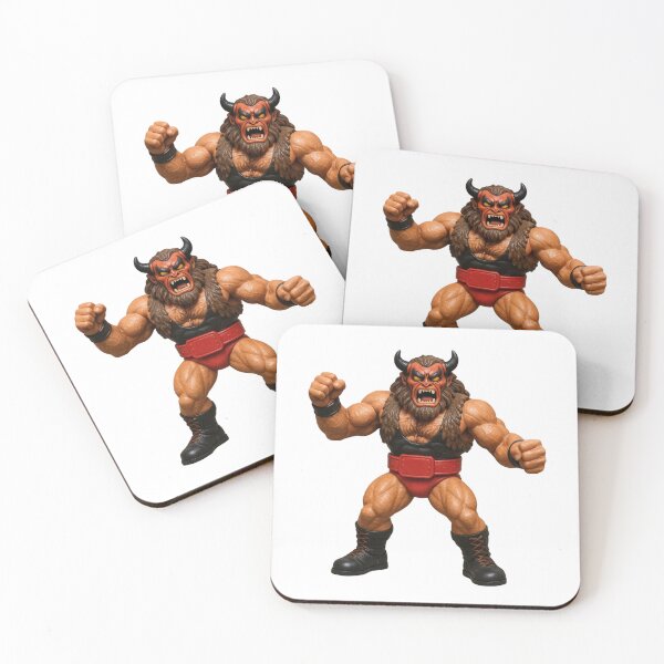 Item preview, Demon Wrestler Action Figure with Horns and Muscles designed and sold by kylmllr101684.