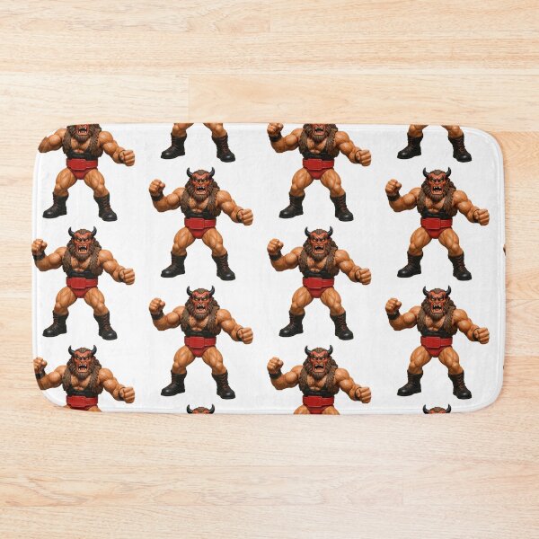 Item preview, Demon Wrestler Action Figure with Horns and Muscles designed and sold by kylmllr101684.