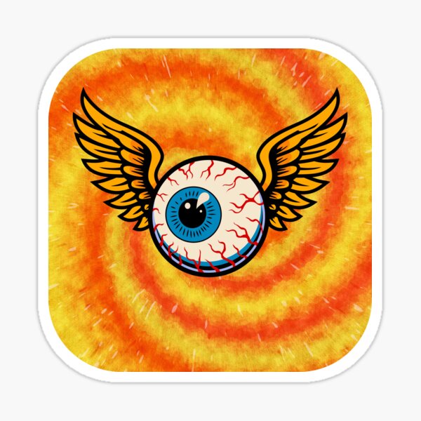 Psychedelic Eyeball Sticker