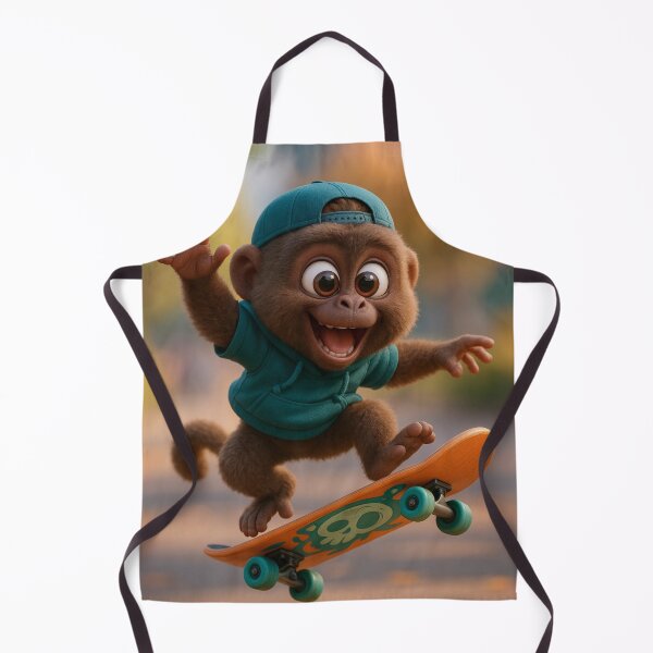 Item preview, Skater Woolly Monkey designed and sold by Sillytoe.
