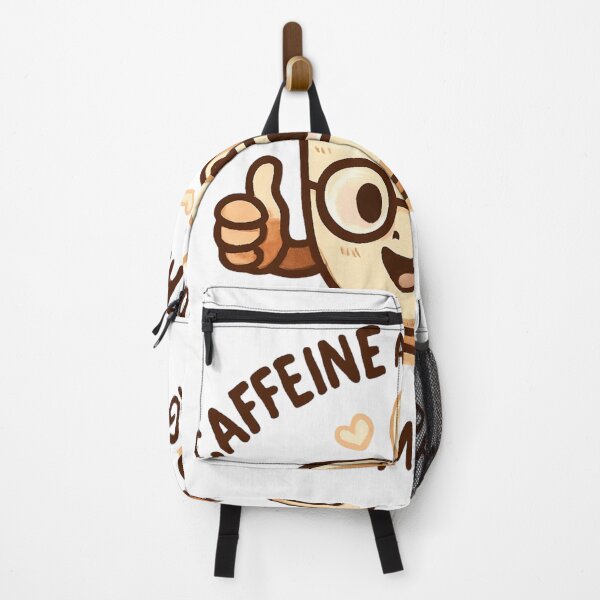 Item preview, Caffeine and Therapy Keep Me Going – Funny Mental Health Coffee Art Print designed and sold by GeniePixel.