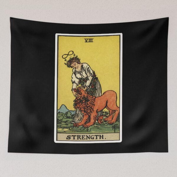 Item preview, VIII. Strength Tarot Card 	 designed and sold by ryriyfgexan39.