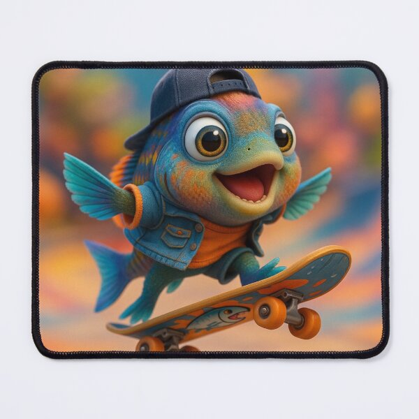 Item preview, Skater Wrasse Fish designed and sold by Sillytoe.