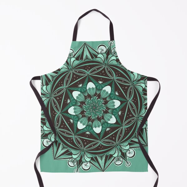 Item preview, Orígenes del Cuidado - Menta - Mandalas Conscientes para el Espíritu - Geometría Sagrada para Espacios de Meditación designed and sold by Loveflows.