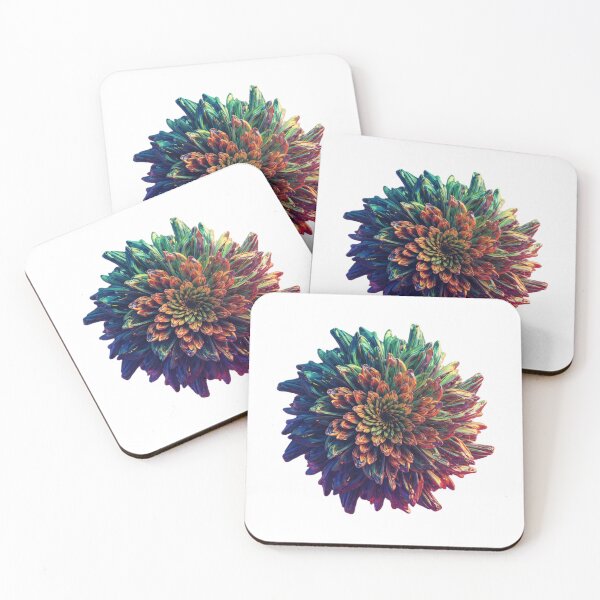 Item preview, Chrome Chrysanthemum Cluster: Abstract Floral Sculpture designed and sold by omiartsist.