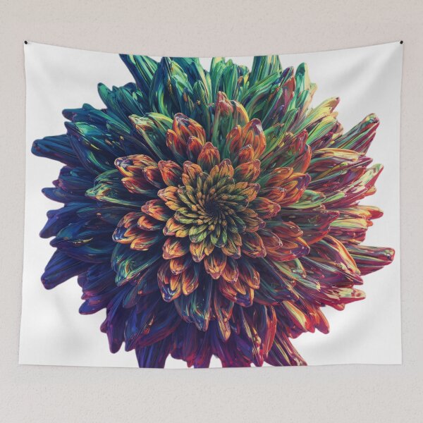 Item preview, Chrome Chrysanthemum Cluster: Abstract Floral Sculpture designed and sold by omiartsist.