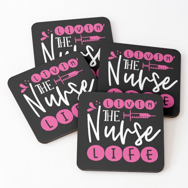 Item preview, Livin' The Nurse Life Funny Syringe RN LPN Humor designed and sold by Farid94.