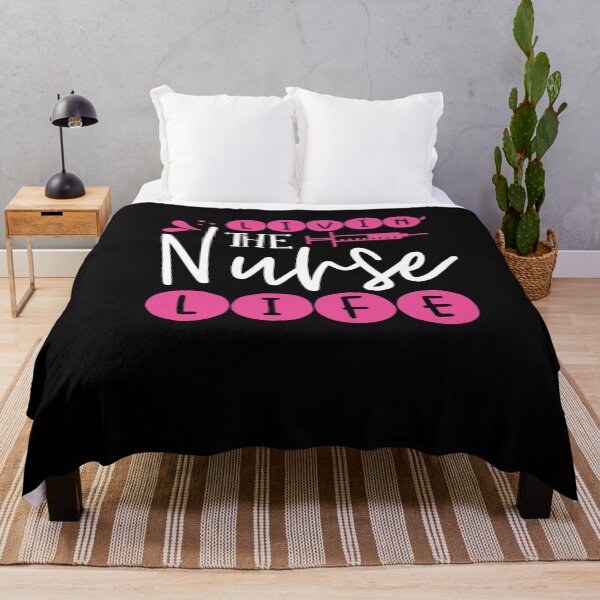 Item preview, Livin' The Nurse Life Funny Syringe RN LPN Humor designed and sold by Farid94.