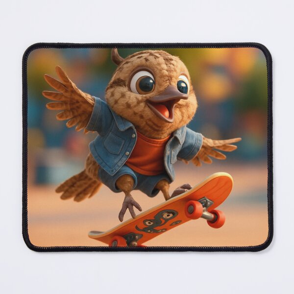 Item preview, Skater Wryneck Bird designed and sold by Sillytoe.