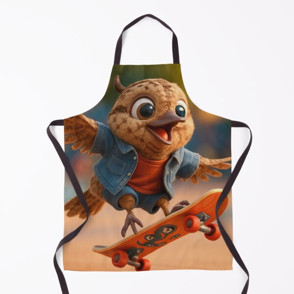 Item preview, Skater Wryneck Bird designed and sold by Sillytoe.
