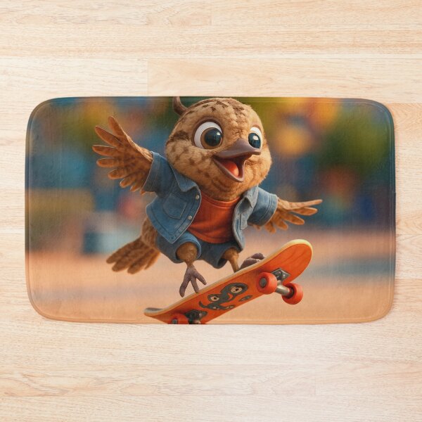 Item preview, Skater Wryneck Bird designed and sold by Sillytoe.