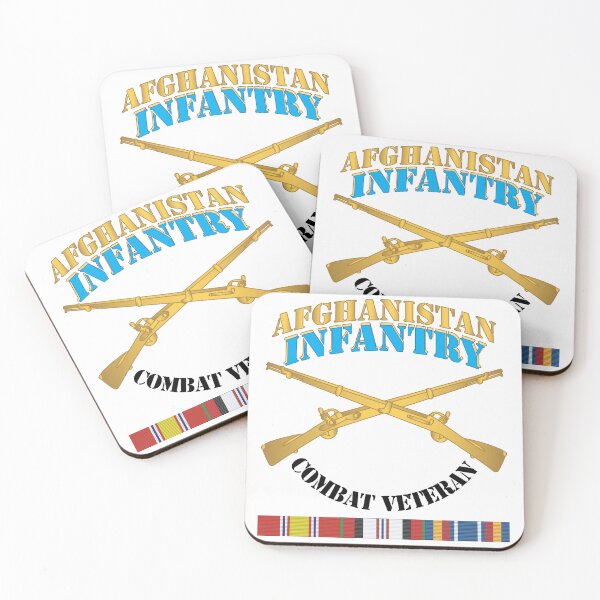 Item preview, Army - Infantry - Afghanistan - Combat Vet w AFGHAN SVC X 300 designed and sold by Military Insignia Products.