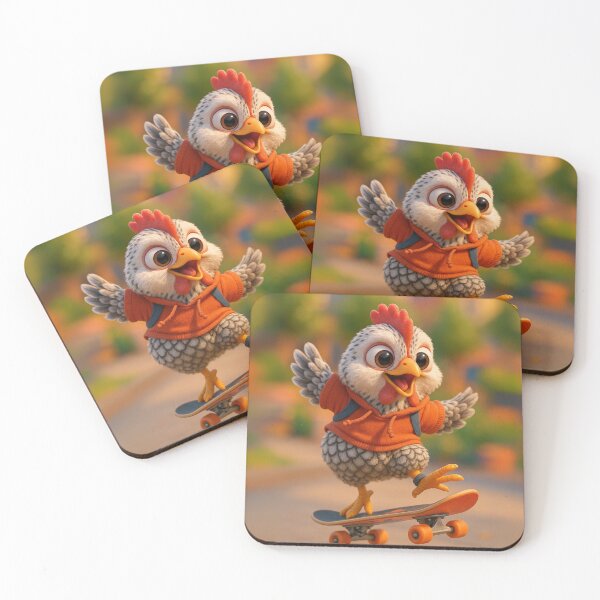 Item preview, Skater Wyandotte Chicken designed and sold by Sillytoe.