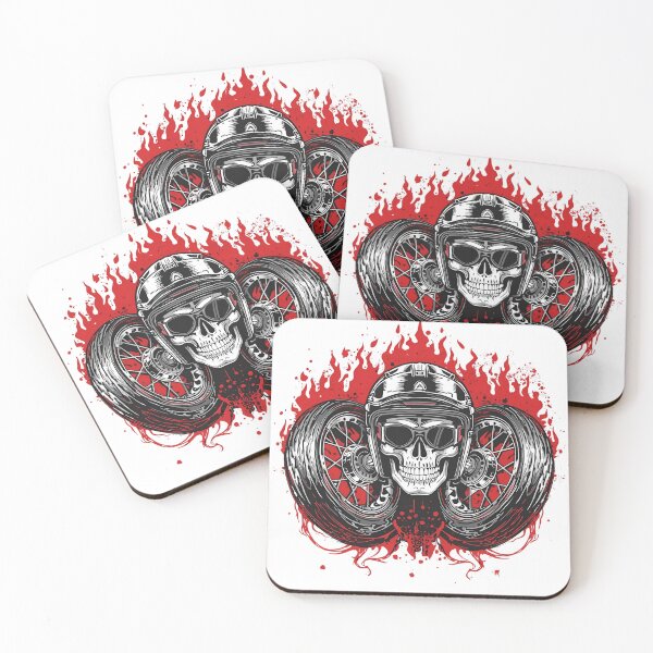 Item preview, Skull Rider Speedway Art – Motorsport and Biker Spirit designed and sold by Activity01.