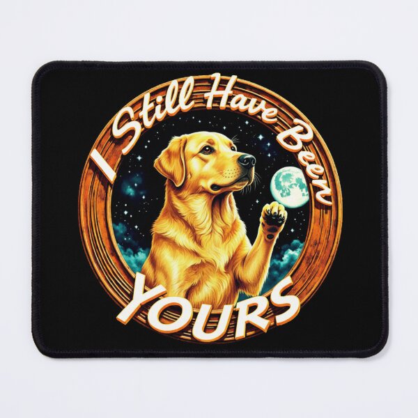 Item preview, Labrador Retriever Under Moonlight With Loving Quote designed and sold by e-camelleone.