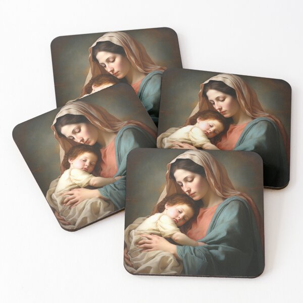 Item preview, Intimate Painting of Motherhood with Gentle Warm Glow designed and sold by semenol.