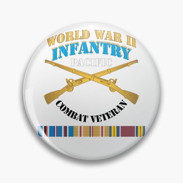 Item preview, Army - Infantry - World War II - Pacific - Combat Vet w WWII EUR SVC X 300 designed and sold by Military Insignia Products.