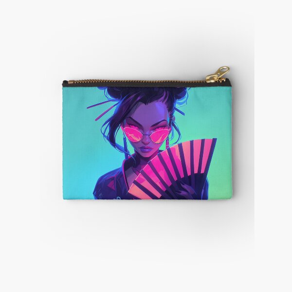 Item preview, Futuristic Neon Geisha Warrior designed and sold by Christian Weiss.