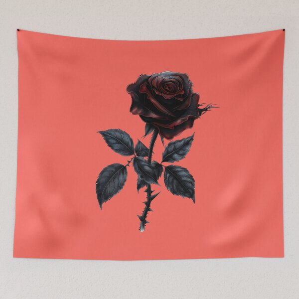 Item preview, Dark Gothic Red Rose designed and sold by Jeallan Designs.