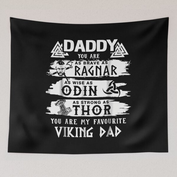 Item preview, Viking Daddy As Odin As Thor Father Day  	 designed and sold by ryriyfgexan39.