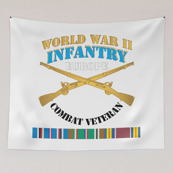 Item preview, Army - Infantry - World War II - Europe - Combat Vet w WWII EUR SVC X 300 designed and sold by Military Insignia Products.