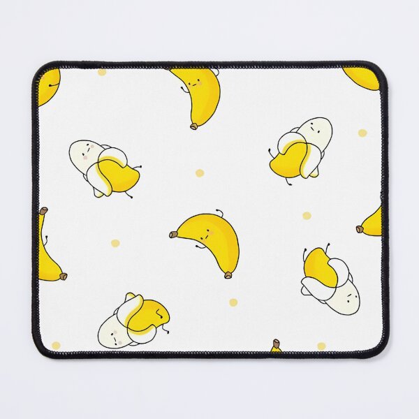 Item preview, Cheerful Cartoon Banana Pattern – Playful Yellow Fruit Design designed and sold by darkskinbender.