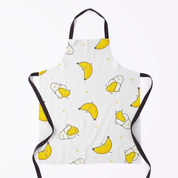 Item preview, Cheerful Cartoon Banana Pattern – Playful Yellow Fruit Design designed and sold by darkskinbender.