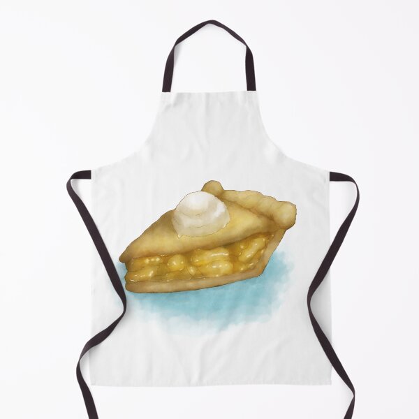 Item preview, Watercolor Apple pie slice designed and sold by mellowmornings.