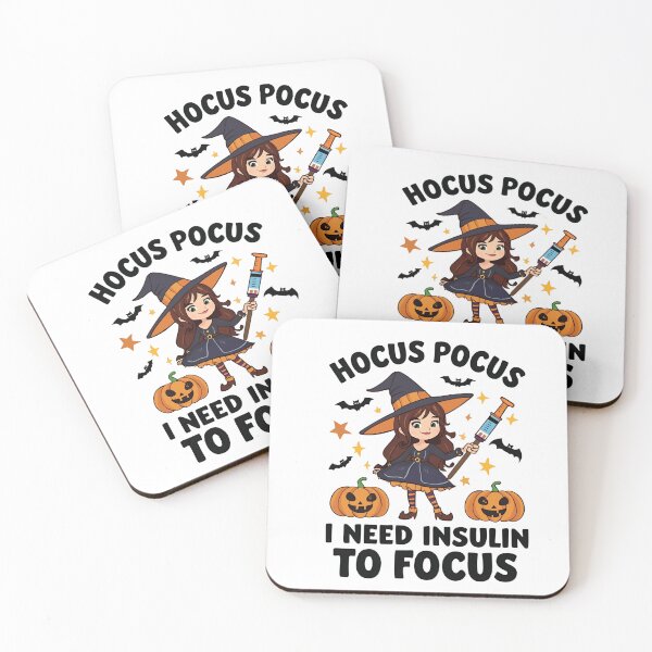 Item preview, Hocus Pocus I Need Insulin To Focus | Funny Halloween Diabetes Humor designed and sold by Lunaria Arts.