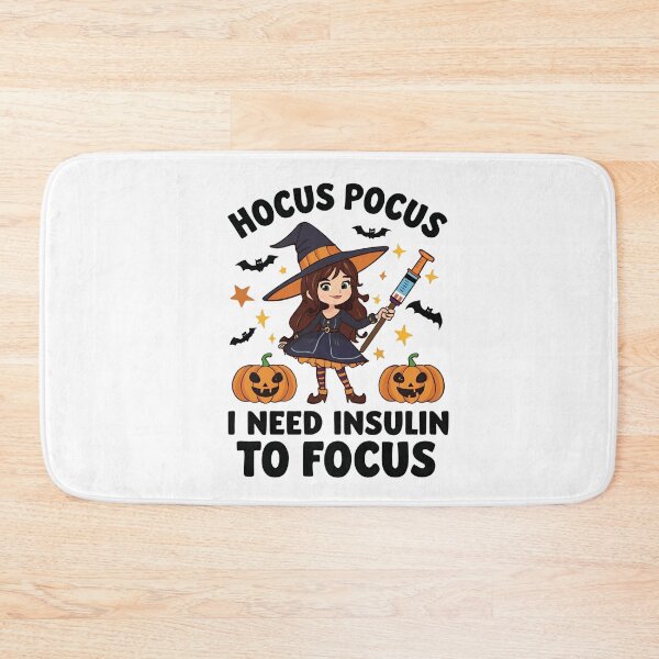 Item preview, Hocus Pocus I Need Insulin To Focus | Funny Halloween Diabetes Humor designed and sold by Lunaria Arts.