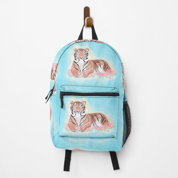 Item preview, Tiger Peaceful in a Meadow designed and sold by Loveflows.