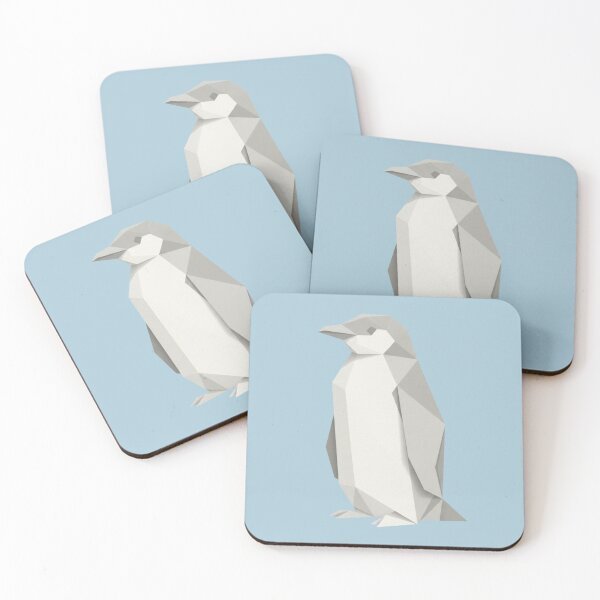 Item preview, Elegant white origami penguin designed and sold by bsbd-action.