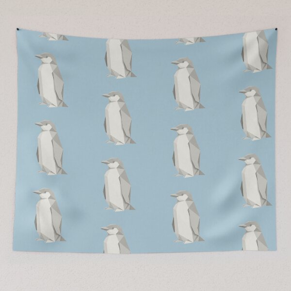 Item preview, Elegant white origami penguin designed and sold by bsbd-action.
