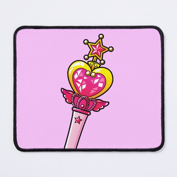 Item preview, Pink Moon Heart Rod designed and sold by TheHugWolf.