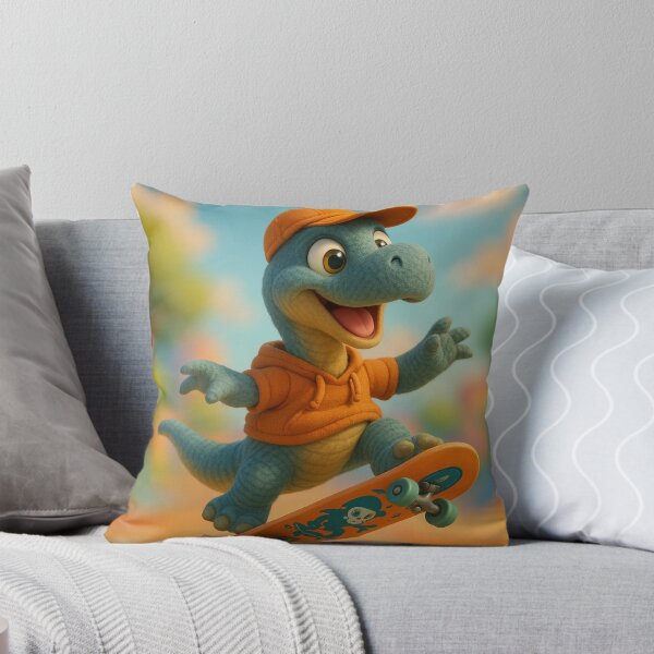 Item preview, Skater Xenoposeidon Dinosaur designed and sold by Sillytoe.