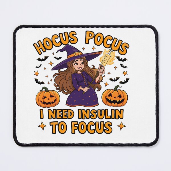 Item preview, Witch With Insulin Syringe | Hocus Pocus Diabetes Halloween Design designed and sold by Lunaria Arts.