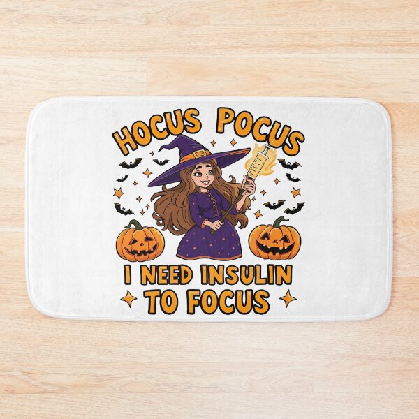 Item preview, Witch With Insulin Syringe | Hocus Pocus Diabetes Halloween Design designed and sold by Lunaria Arts.