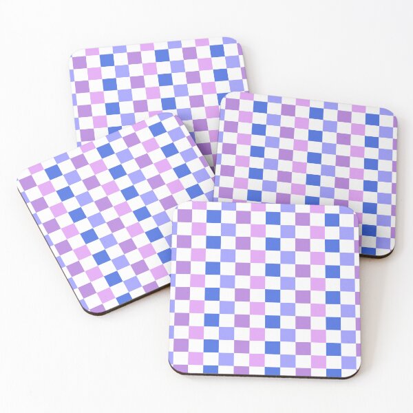 Item preview, Cool Tone Checkers designed and sold by BeJolley.